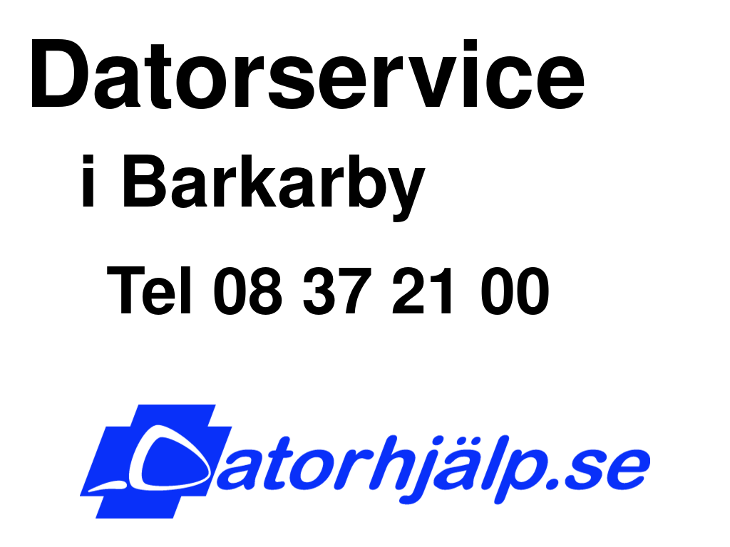 Datorservice i Barkarby
