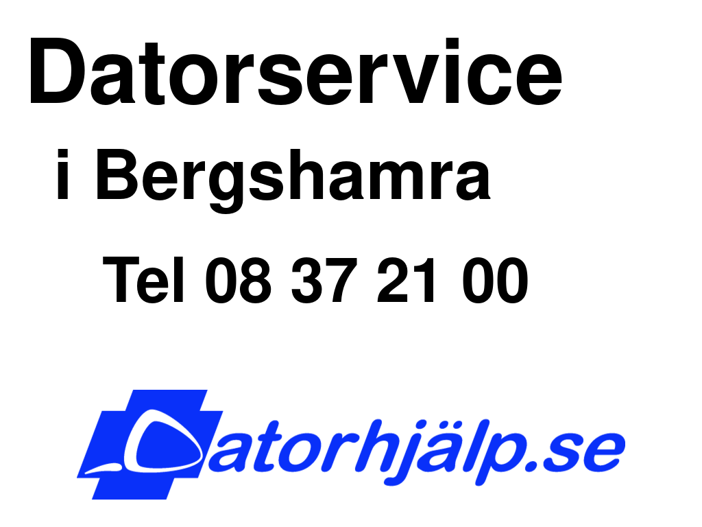 Datorservice i Bergshamra
