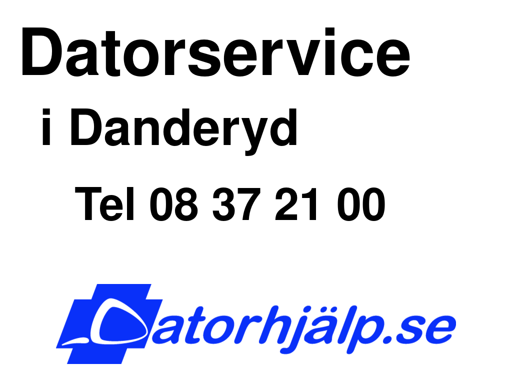 Datorservice i Danderyd
