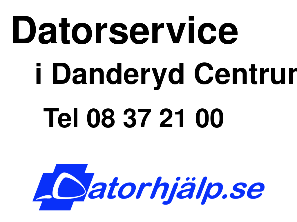 Datorservice i Danderyd Centrum
