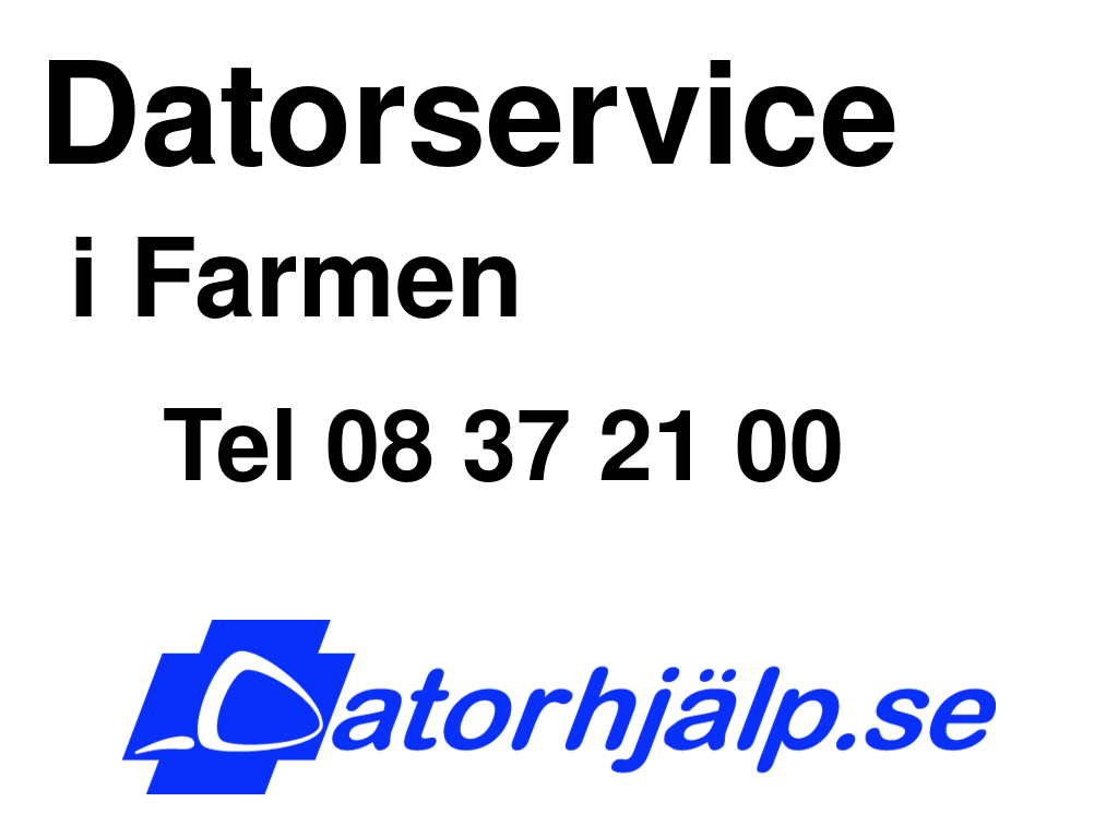 Datorservice i Farmen
