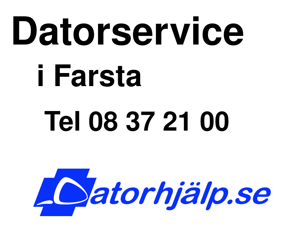 Datorservice i Farsta
