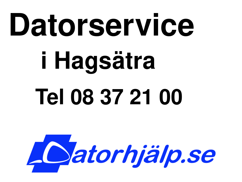 Datorservice i Hagsätra
