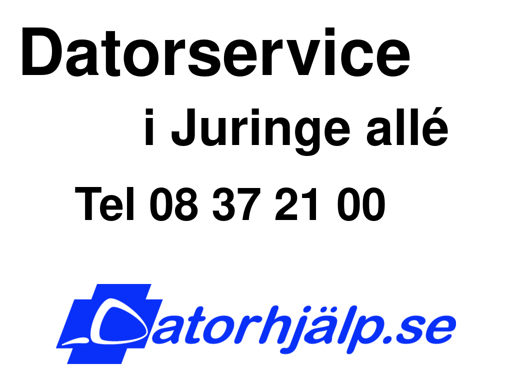 Datorservice i Juringe allé
