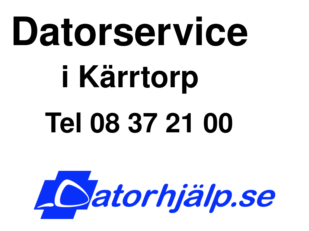 Datorservice i Kärrtorp
