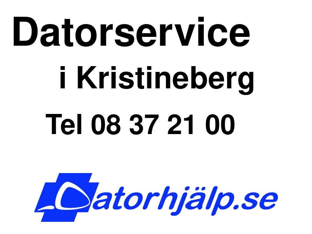 Datorservice i Kristineberg

