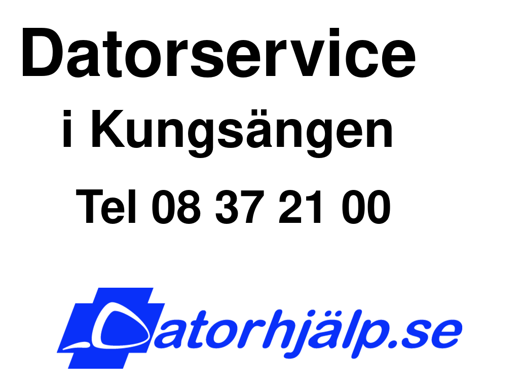 Datorservice i Kungsängen
