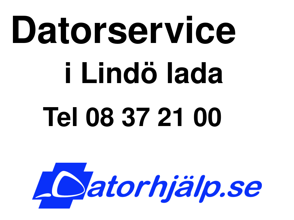 Datorservice i Lindö lada
