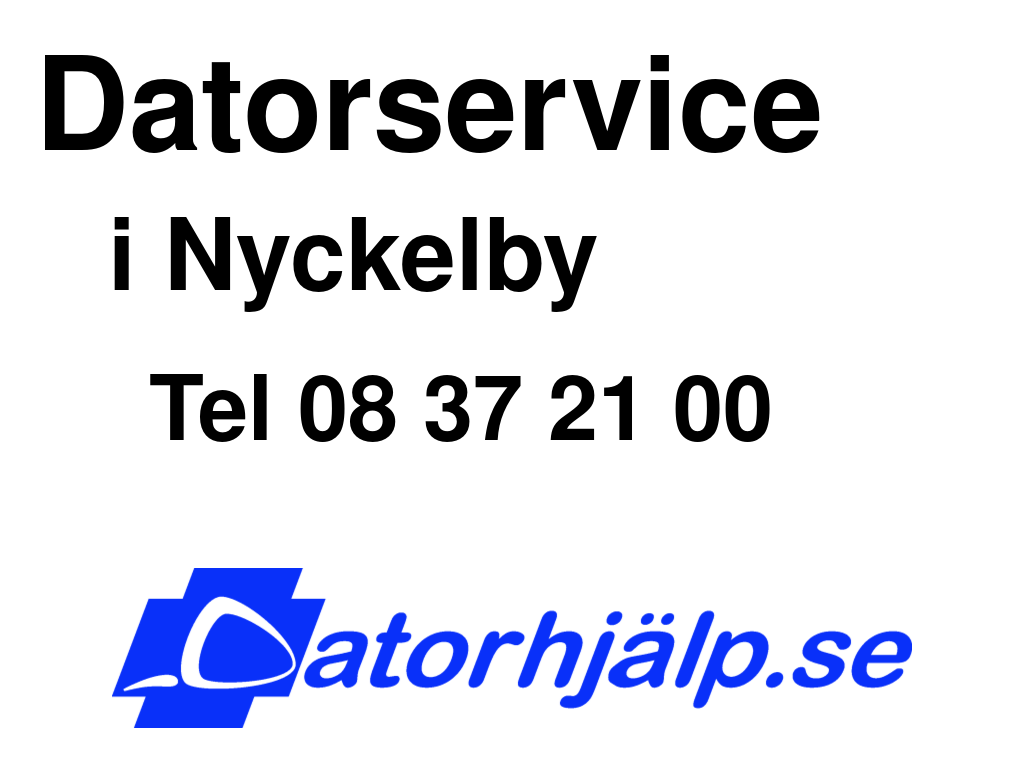 Datorservice i Nyckelby
