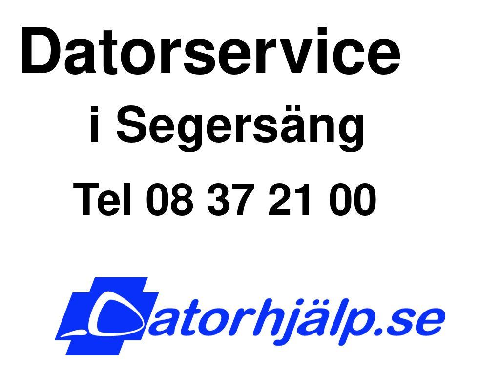 Datorservice i Segersäng 
