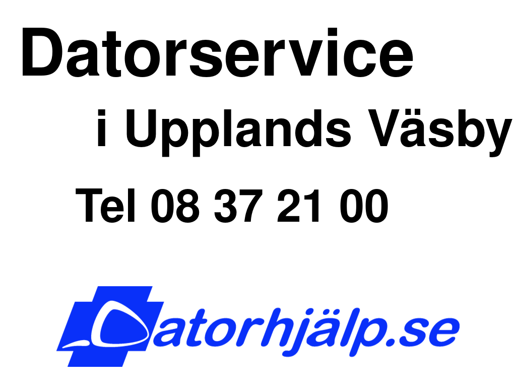 Datorservice i Upplands Väsby
